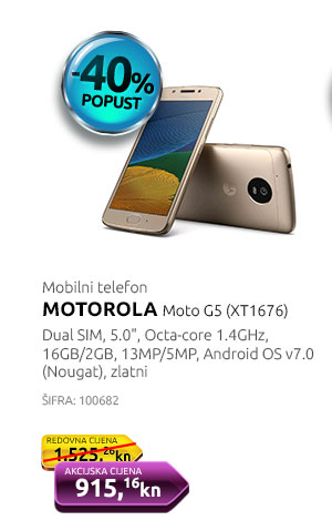 Mobilni telefon MOTOROLA Moto G5 (XT1676)