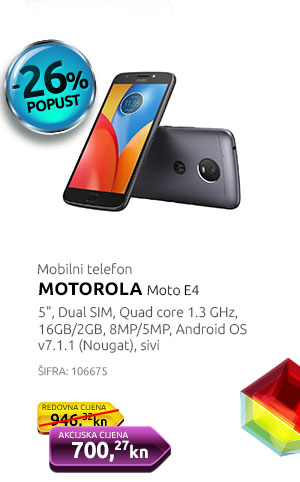Mobilni telefon MOTOROLA Moto E4