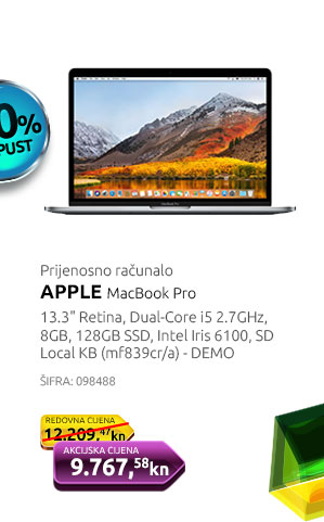 Prijenosno računalo APPLE MacBook Pro, 13.3&#34;