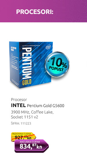 Procesor INTEL Pentium Gold G5600