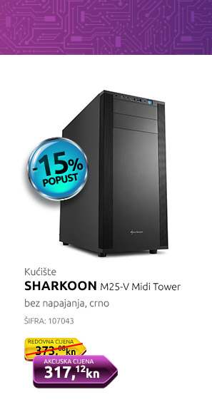 Kućište SHARKOON M25-V Midi Tower