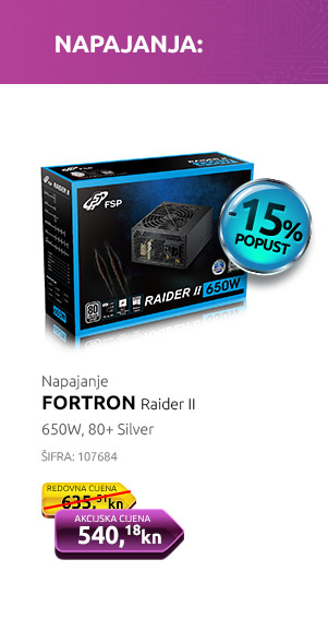 Napajanje FORTRON Raider II