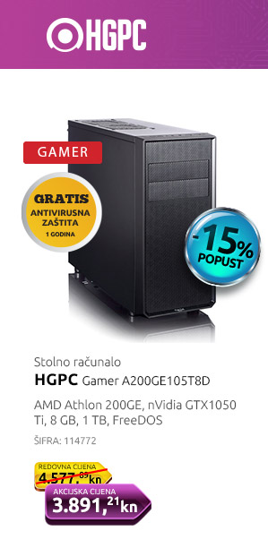 Stolno računalo HGPC Gamer A200GE105T8D