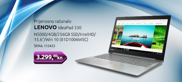 Prijenosno računalo LENOVO IdeaPad 330