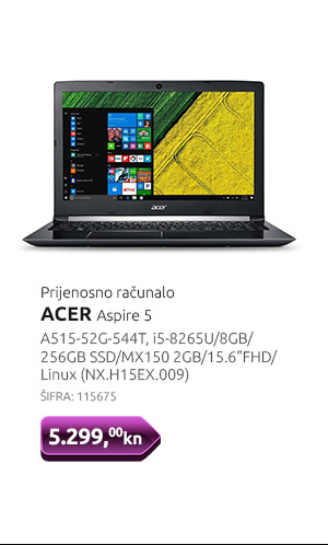 Prijenosno računalo ACER Aspire 5