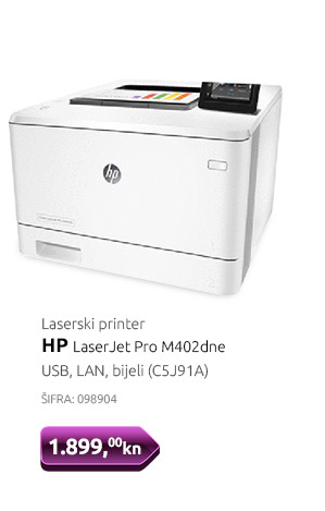 Laserski printer HP LaserJet ProM402dne