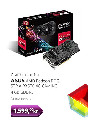 Grafička kartica ASUS AMD Radeon ROG STRIX-RX570-4G-GAMING