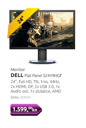Monitor DELL Flat Panel S2419HGF