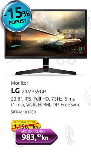 Monitor LG 24MP59G-P