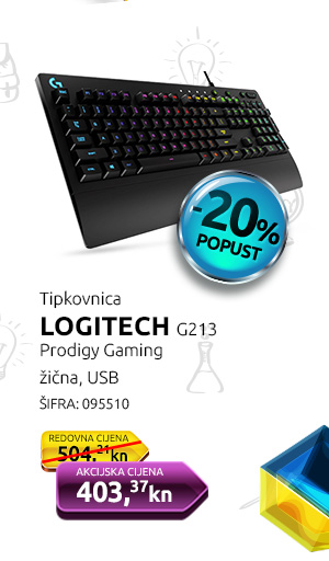 Tipkovnica LOGITECH G213 Prodigy Gaming