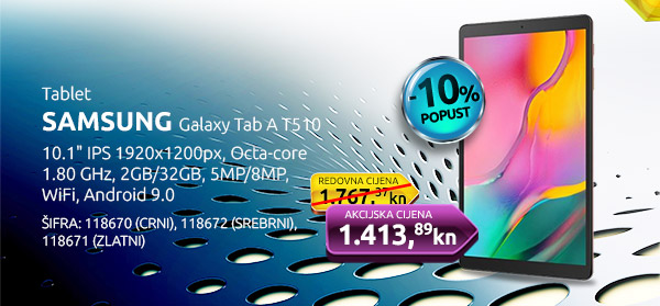 Tablet SAMSUNG Galaxy Tab A T510