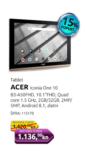 Tablet ACER Iconia One 10 - B3-A50FHD