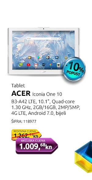 Tablet ACER Iconia One 10, B3-A42 LTE