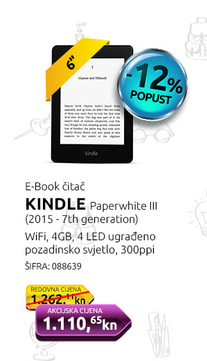 E-Book čitač KINDLE Paperwhite III (2015 - 7th generation)