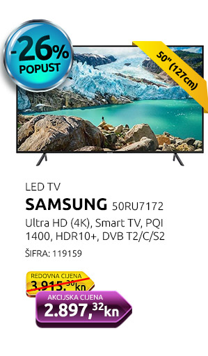 LED televizor SAMSUNG 50RU7172