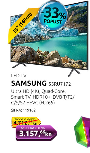 LED TV SAMSUNG 55RU7172