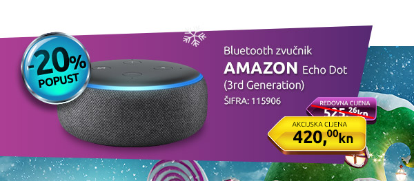 Bluetooth zvučnik AMAZON Echo Dot (3rd Generation)
