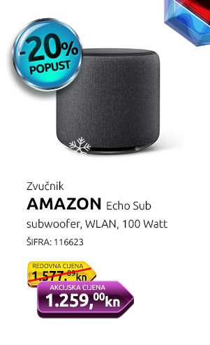 Zvučnik AMAZON Echo Sub