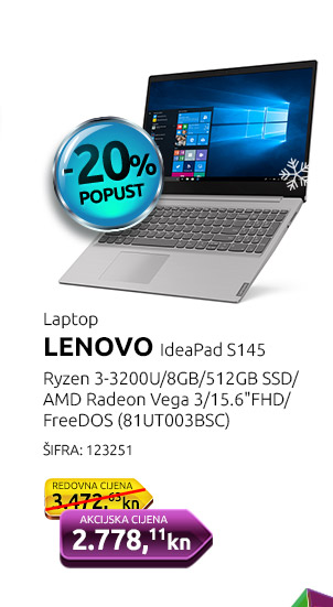 Laptop LENOVO IdeaPad S145