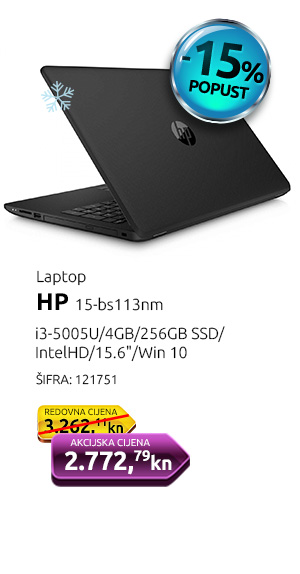Laptop HP 15-bs113nm