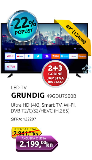 LED televizor GRUNDIG 49GDU7500B