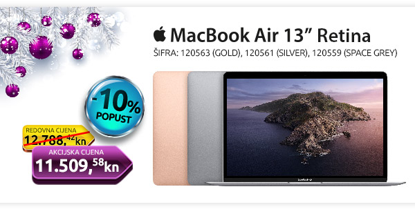 Prijenosno računalo APPLE MacBook Air 13&#34; Retina