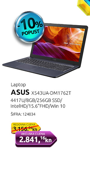 Laptop ASUS X543UA-DM1762T