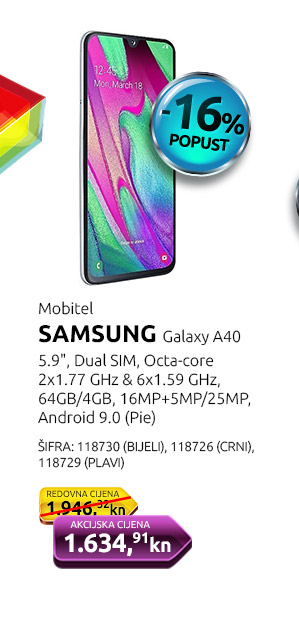 Mobitel SAMSUNG Galaxy A40 (SM-A405F)