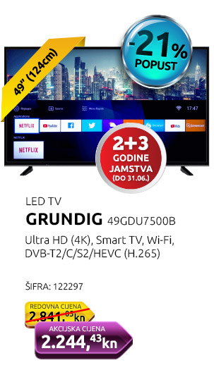 LED televizor GRUNDIG 49GDU7500B