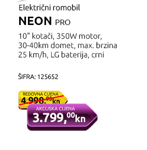 Električni romobil NEON PRO