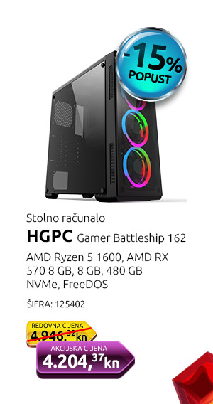Stolno računalo HGPC Gamer Battleship 162