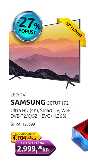 LED TV SAMSUNG 50TU7172