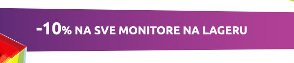 -10% na sve monitore na lageru