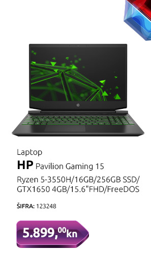 Laptop HP Pavilion Gaming 15