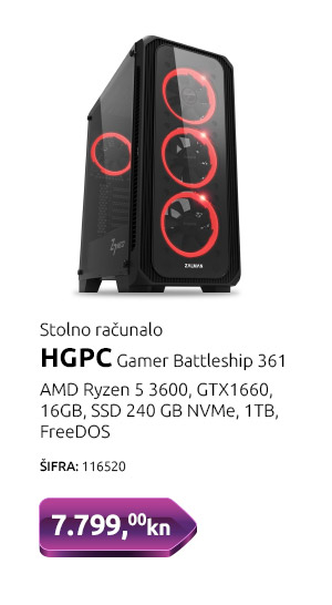 Stolno računalo HGPC Gamer Battleship 361