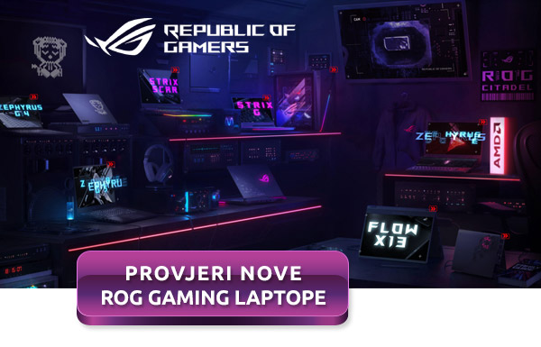 Novi ASUS ROG gaming laptopi!